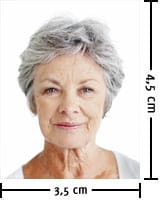 Passport Photo Size Chart